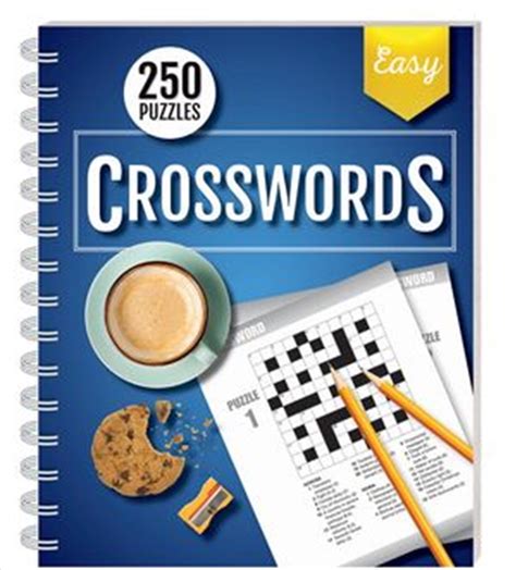 spiral bound crossword books